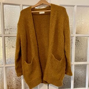 Oak and Fort Mustard Cardigan Size M